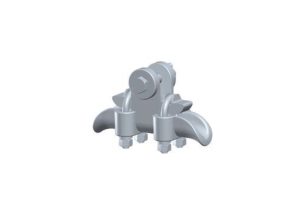 Single Rotation Suspension Clamp