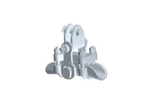 Triple Rotation Suspension Clamp